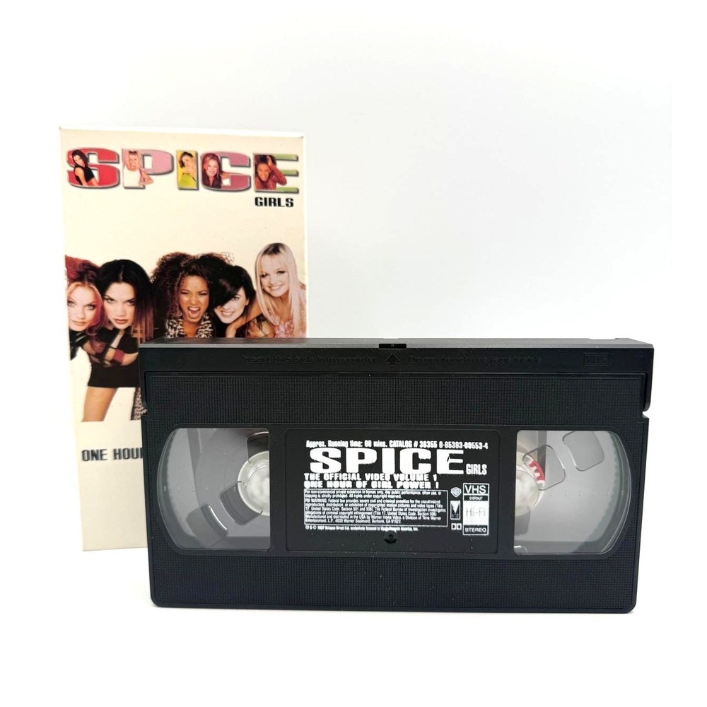 Spice Girls One Hour of Girl Power VHS 1997 Music Videos Behind the Scenes 90s